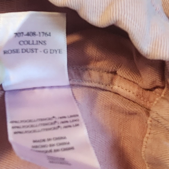 Rails | Rowen Collins Anorak Military Linen Blend in Rose Dust | Sz M | Like New - Picture 10 of 10